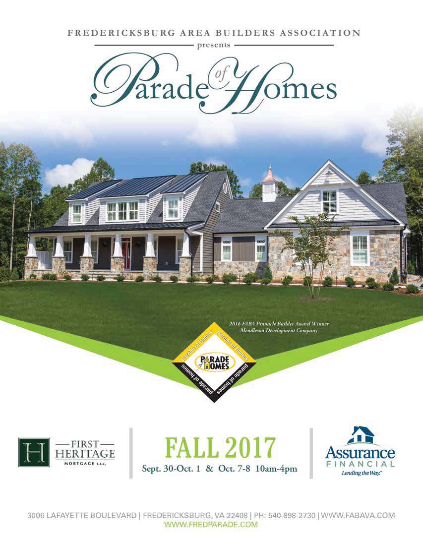 parade of homes fredericksburg area association of realtors parade of homes flyer