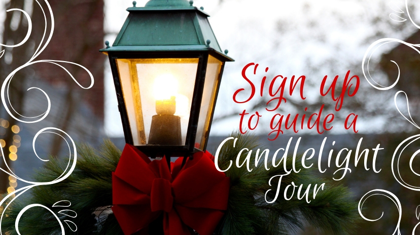 2018 Candlelight Tour: Guide a Historic Home Tour in Fredericksburg