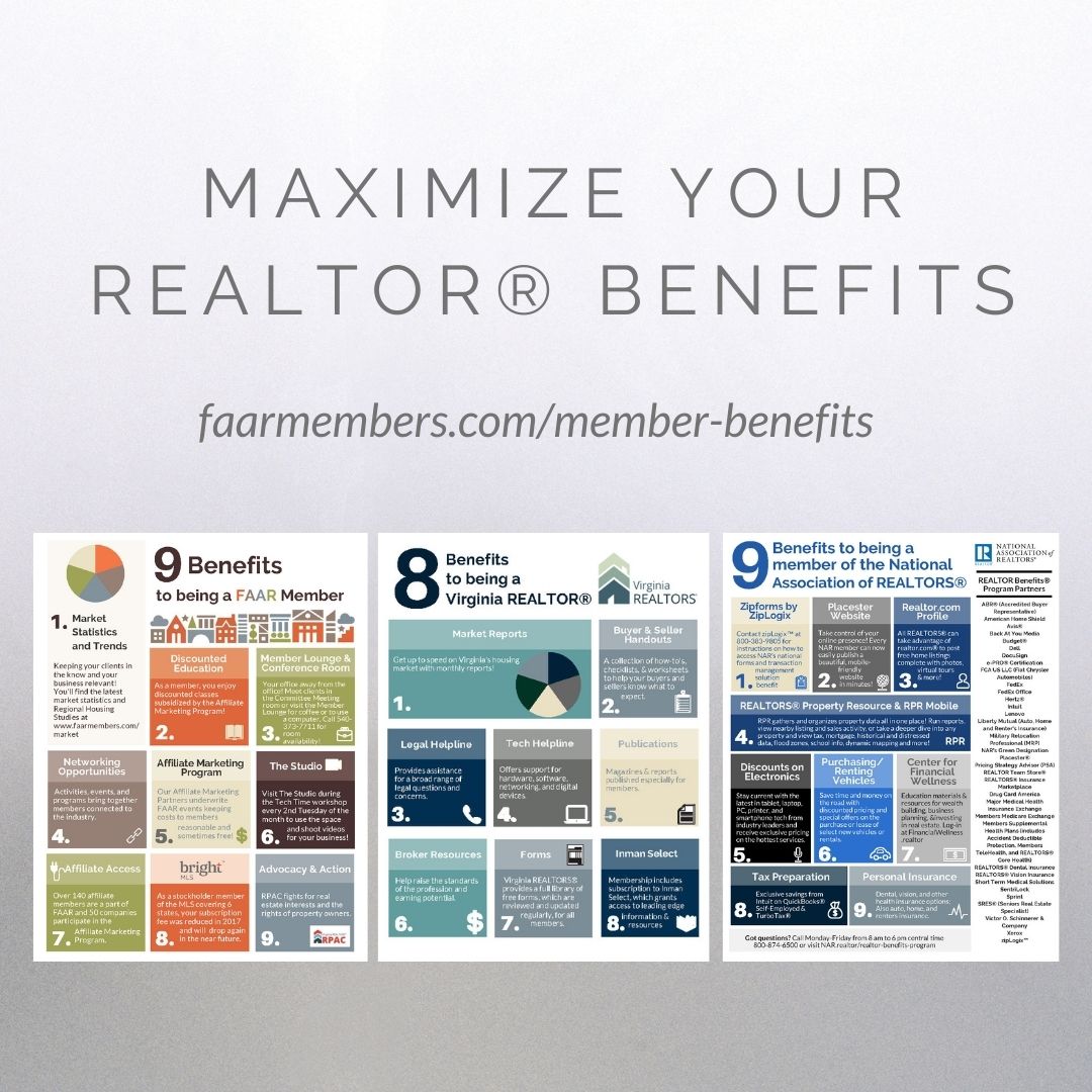 Member Benefits Fredericksburg Area Association of Realtors FAAR