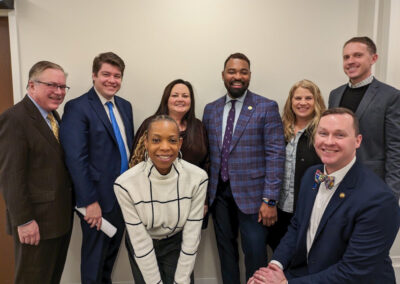 REALTORS® visit Richmond to advocate on issues impacting real estate and pose as a group with elected officials.