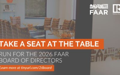 Apply for the 2026 FAAR Board of Directors