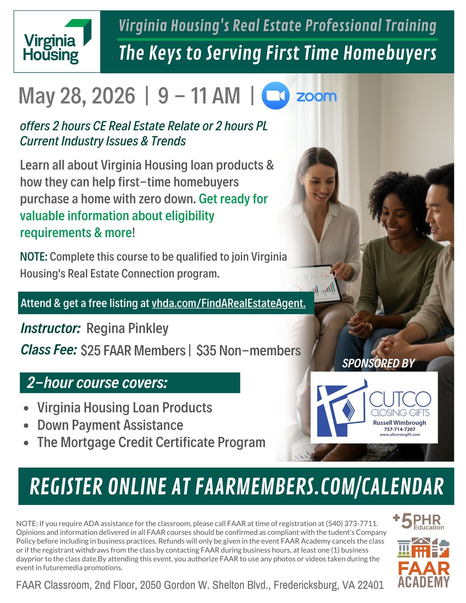 5 28 2026 Virginia Housing Class Flyer