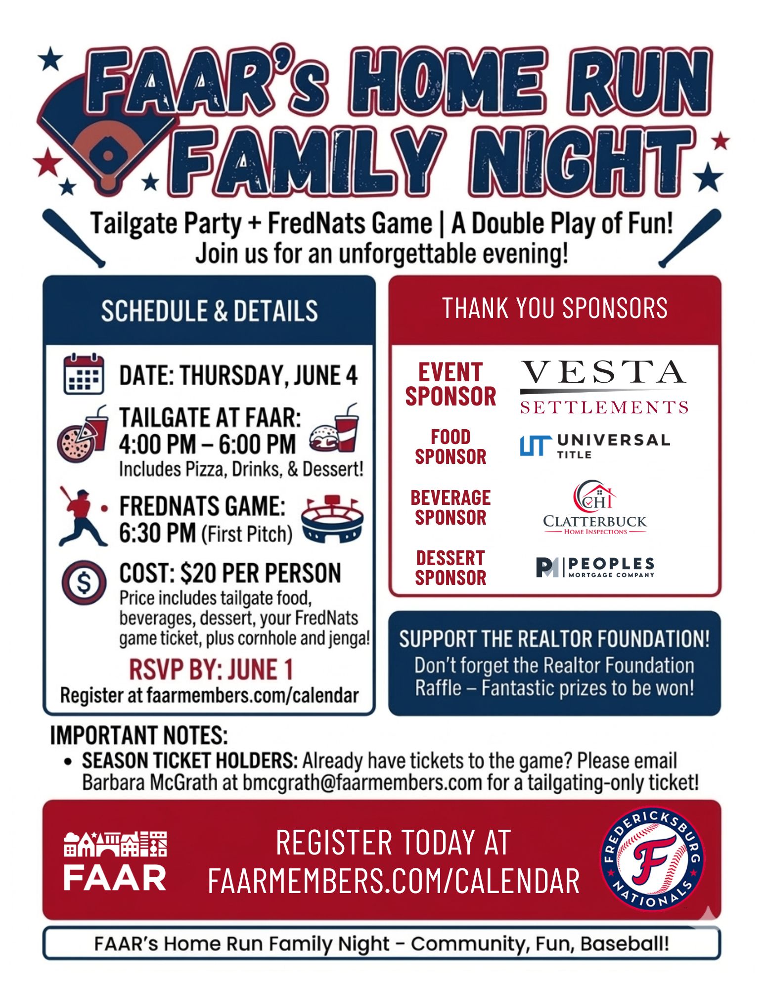 6 4 2026 Home Run Family Night
